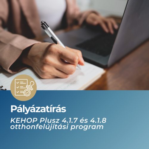 Pályázatírás szolgáltatás a KEHOP programra
